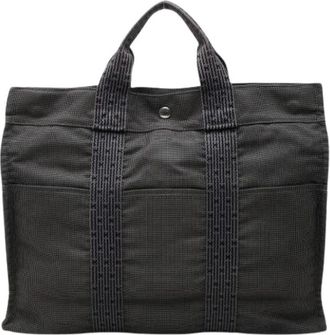 Herm&egrave;s Pre-owned Tote Bag - Dames - Vintage Shopper - Grijs - ONE Size - Vintage