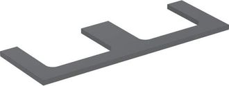 Keramag Keramag - Geberit One Placa De Lavabo, Doble Recorte, Para Lavabo De