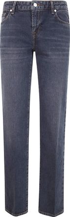7 For All Mankind Calie Straight Stormwave Jeans