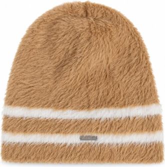 Dsquared2 Light Brown Striped Beanie Cap