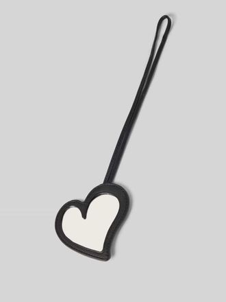 Liebeskind Taschenanh&auml;nger mit Spiegel Modell HEART MIRROR PENDANT in Black, Gr&ouml;&szlig;e 1
