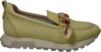 Hispanitas Schoenen, Dames, Groen, 40 EU, Leer, Oregon Loafer