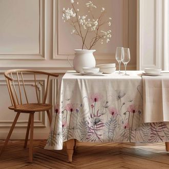 Dmora Mantel Panile, Lavable A 30&deg;, Forma Rectangular, 150x250 Cm Multicolor