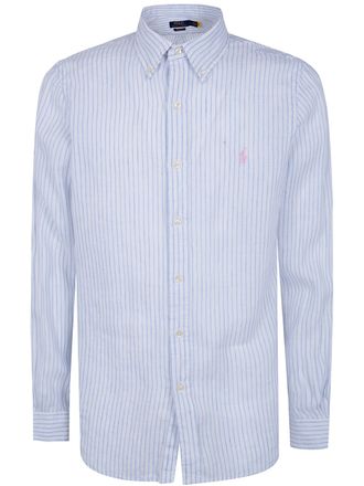 Ralph Lauren Long Sleeves Sport Stripes Shirt