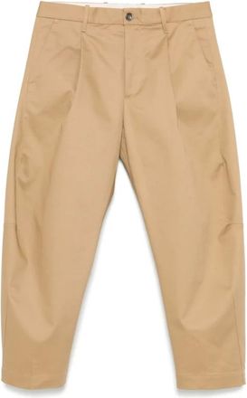 Nine In The Morning Jeans Beige con Chiusura a Scomparsa - - Trousers - Uomo - Marrone - XS