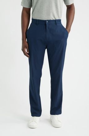 Tommy John Commuter Straight Leg Pants in Navy at Nordstrom, Size Medium