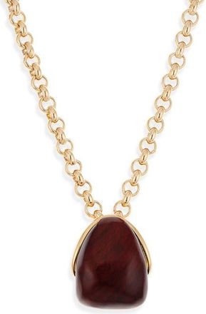 Jacquemus Le Pendant Raisin Necklace in Gold /Brown at Nordstrom