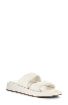 Bos. & Co. Bayla Platform Wedge Slide Sandal in White at Nordstrom, Size 10-10.5Us