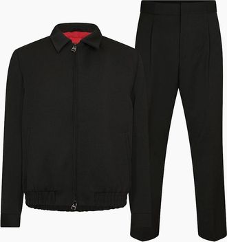 HUGO BOSS Mens Felix241f1x 10250441 01 - Black - Size: 44 54