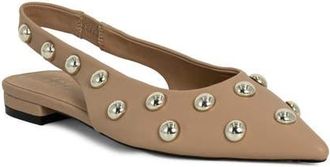 Shushop Arizona Slingback Flat in Nude at Nordstrom, Size 6.5