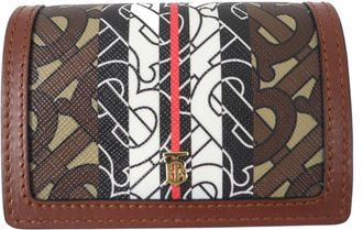 Burberry Brown Pvc Chain/Shoulder Wallet (Pre-Owned)