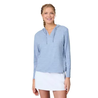 Free Country Womens Cloud Knit V-Neck Hoodie