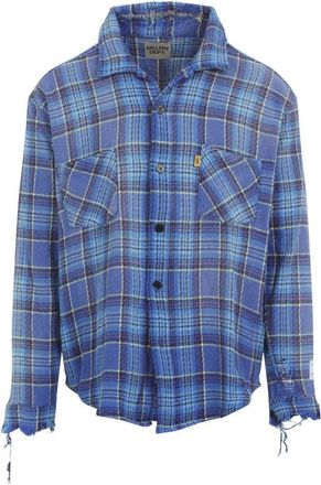 Gallery Dept. Marley Flannel Blue Cotton Shirt