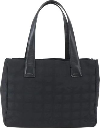 Chanel Pre-owned Tote Bags, female, Black, Size: ONE SIZE Pre-owned Vintage Tote Bag