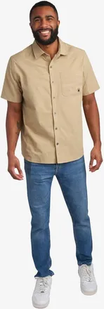 Spyder Men Short Sleeve Ripstop in Khaki at Nordstrom, Size Medium