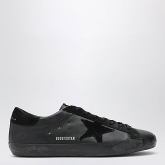 Golden Goose Sneakers Super-Star nere in pelle e suede