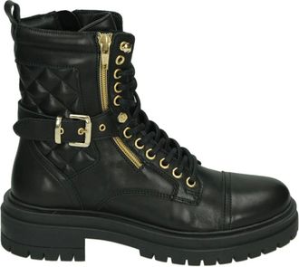 Giga Schoenen, Dames, Zwart, 36 EU, Leer, G4221 Veterschoenen
