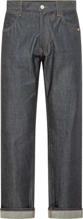 Amish James Straight Jeans - Heren - Regular Fit Jeans - Blauw - W29 - Katoen - Jeans