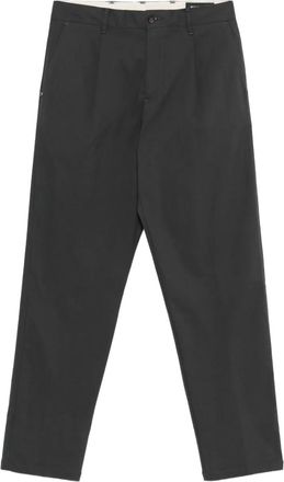 White Sand pleated trousers - men - Cotton/Elastane/Nylon - 50 - Grey