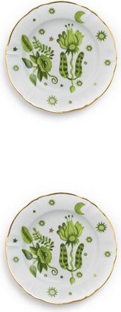 BITOSSI HOME Juego de 2 Platos para Fruta Cm.20,5 Eden