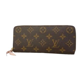 Louis Vuitton Pre-owned Wallets, female, Brown, Size: ONE SIZE Pre-owned Long Wallet (bi-fold)