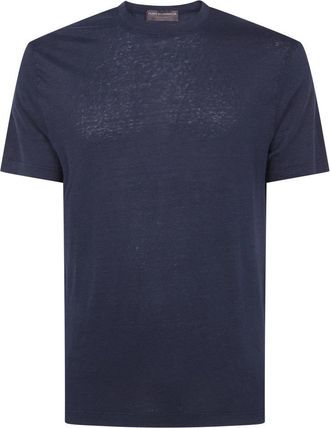 FILIPPO DE LAURENTIIS T-shirt met korte mouwen - Heren - T-shirts - Blauw - S - Tops