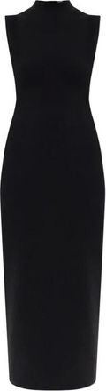 Cult Gaia Kleedjes, Dames, Zwart, XS, Nylon, Dalida Jurk