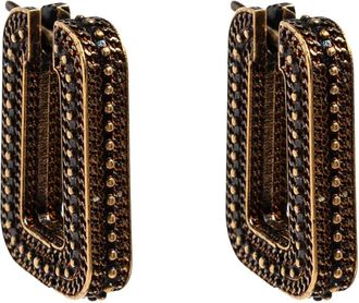 Versace Axis Oorbellen - Heren - Oorbellen - Geel - ONE Size - Accessoires