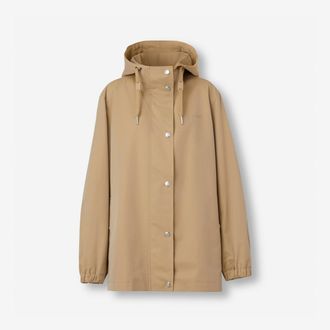 Burberry Kapuzenjacke aus Tropen-Gabardine, Size: 14