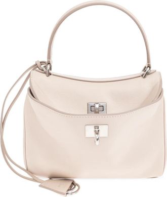 Balenciaga Rodeo Mini Handtas - Dames - Handtassen - Beige - ONE Size - Leer - Tassen