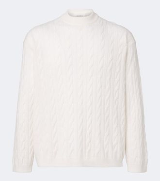 Lisa Yang Oskar cable-knit cashmere sweater