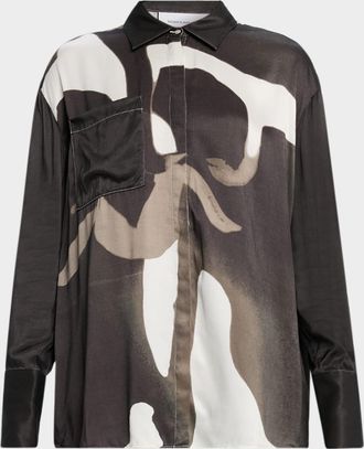 Significant Other Mya Printed Long-Sleeve Shirt