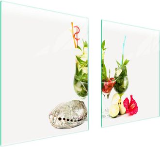 OEM Placa Protectora De Vidrio Para Estufa 85x52 Fruta