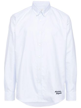 Maison Kitsuné Handwritting Casual Bd Shirt