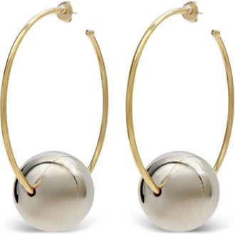 Isabel Marant Orecchini a cerchio Elina grandi - Oro