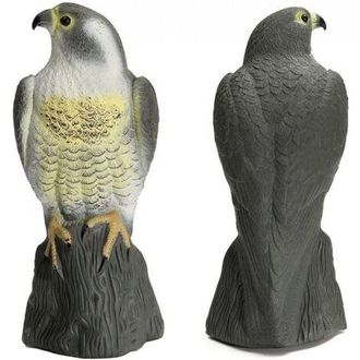 OEM Estatua De Jard&iacute;n Realista De Halc&oacute;n Para Repeler Plagas, Gatos Y P&aacute;jaros, Decoraci&oacute;n De Estanque