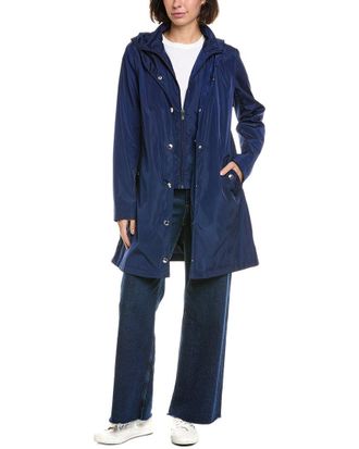 Via Spiga Packable Rain Jacket