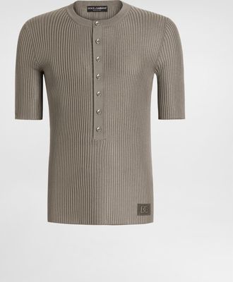 Dolce & Gabbana Serafino M/c - Man Sweaters And Cardigans Beige 46