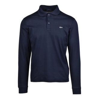 Paul & Shark Polo - male - Paul & Shark - Polo Shirts - Blue - 2XL - Tops