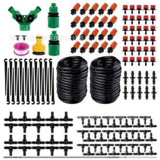 OEM Kit De Riego Por Goteo, Kit De Micro Riego Por Goteo De 20 M/65 Pies, Sistema De Riego Autom&aacute;tico Ajustable Para Jardines, Patios, Invernaderos, C&eacute;spe