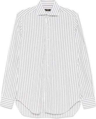 Barba Camicia a righe - Bianco