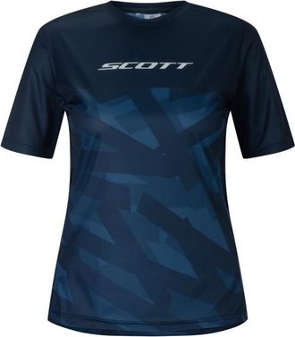 Scott Tee Vertic Lt S/S Velotrikot f&uuml;r Damen | blau