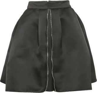 Alexander McQueen Plooirok - Zwart