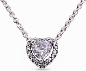 Pandora Elevated Heart Necklace