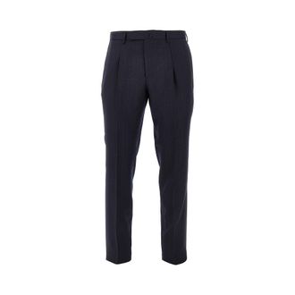 Santaniello Pinstriped wool Arechi Rima trousers Man 46