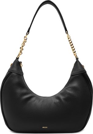 Arezzo Large Elena Leather Hobo in Black at Nordstrom