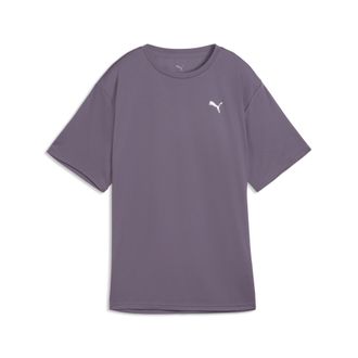Puma T-shirt da training Chrome da donna, Abbigliamento, Viola, XL