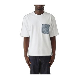 Dsquared2 Uomo, Top, Bianco, M, new