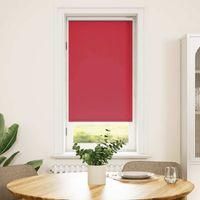 OEM Estor Enrollable Opaco De 64,4 X 120 Cm, Ancho De Tela 60 Cm, Rojo - Crezuo