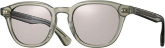 Eyevan 7285 Shelton-E Sun MSGN Mens Sunglasses Green Size 49